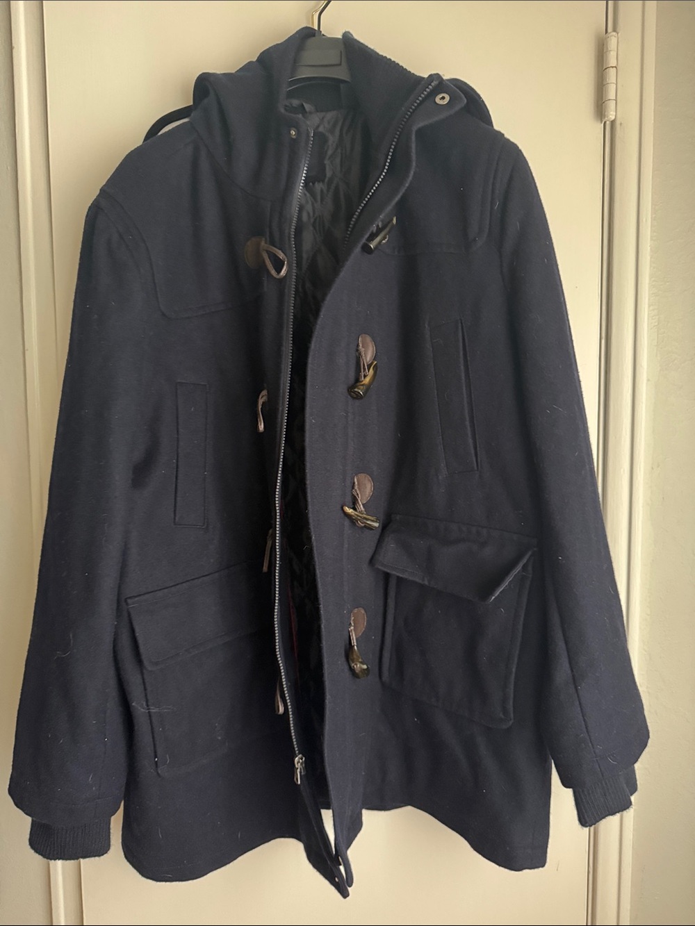 Tommy Hilfiger Dark Navy Coat